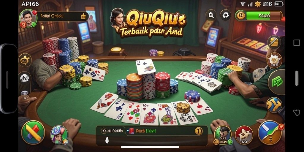 Gameplay seru dan menegangkan dalam QiuQiu.