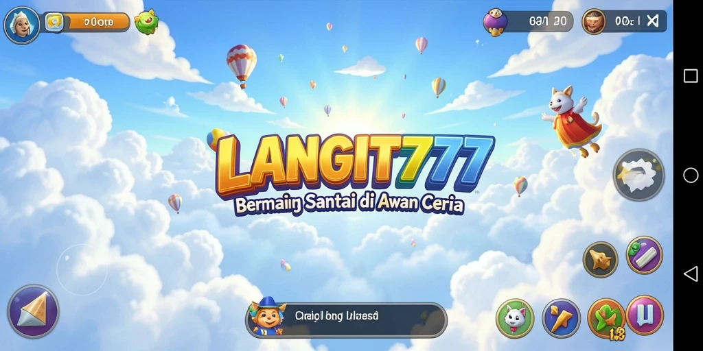 Screenshot LANGIT777 menunjukkan serunya gameplay Casual yang menyenangkan.