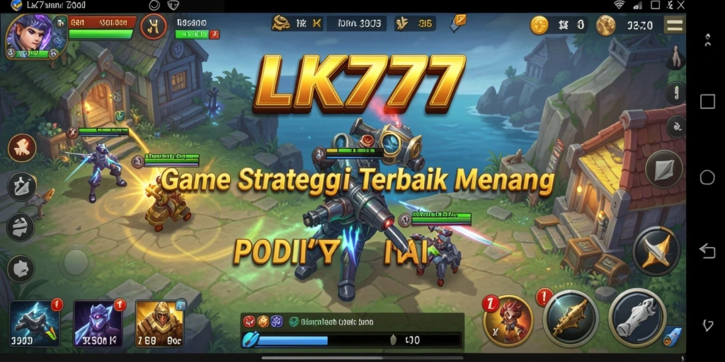 Gambaran aksi seru dari gameplay LK777 yang mendebarkan.