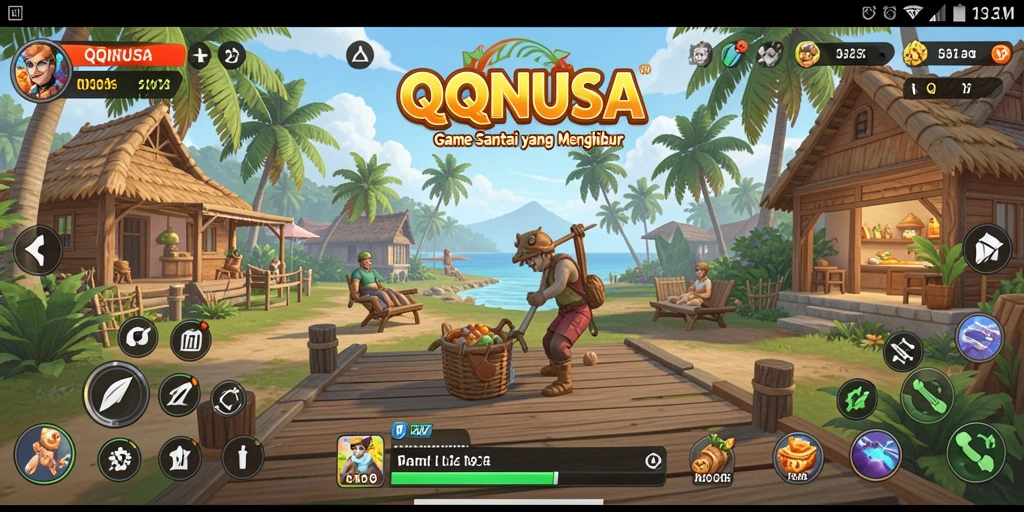 Tampilan menarik dari gameplay QQNUSA yang mengasyikkan.