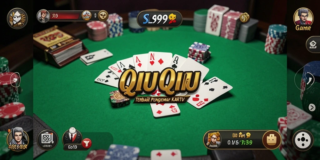 Tangkapan layar utama SL999 menunjukkan gameplay QiuQiu yang mendebarkan.